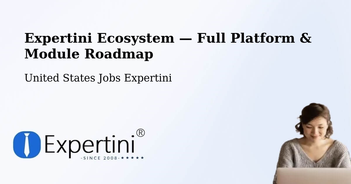 Expertini Ecosystem — Full Platform & Module Roadmap – Horsham