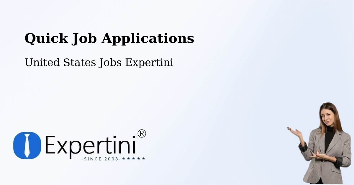 Quick Apply Feature – Horsham - United States Jobs Expertini